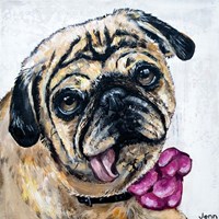 Miss Molly the Pug Fine Art Print