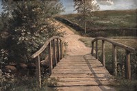 Wooden Bridge Fine Art Print