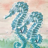 Sea Horses Framed Print