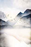 Misty Landscape II Fine Art Print