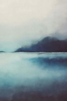 Misty Blue Landscape II Fine Art Print
