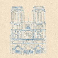 Notre Dame Fine Art Print