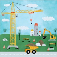 Construction Zone II Fine Art Print