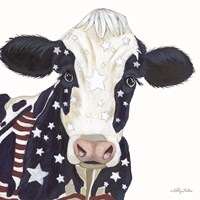 Freedom Cow Fine Art Print