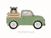 My First Truck Fine Art Print