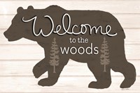 Welcome to the Woods Fine Art Print