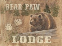 Bear Paw Lodge Fine Art Print