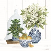 Chinoiserie Florals II Fine Art Print