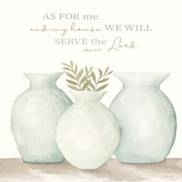 As For Me and My House Fine Art Print