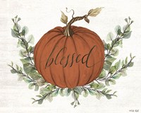 Blessed Pumpkins Fine Art Print