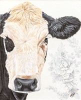 Hello Beautiful Cow Fine Art Print