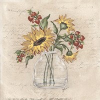 Fall Vase Arrangement Fine Art Print