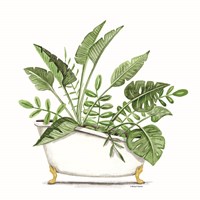 Greenery in a Bathtub Fine Art Print