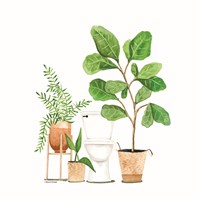 Spa Day Bathroom Art Fine Art Print