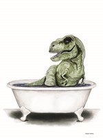 Dino Bath III Framed Print