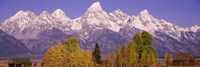 Snowcapped Teton Range, Wyoming Fine Art Print