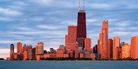Illinois, Chicago, sunrise Fine Art Print