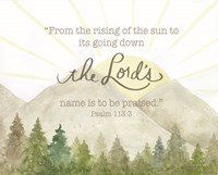 Rising of the Sun Fine Art Print