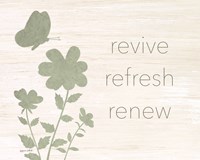 Revive, Refresh, Renew Fine Art Print