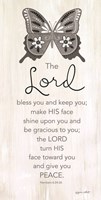 The Lord Bless You Fine Art Print