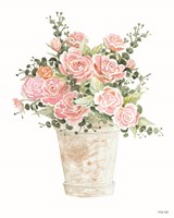 Cotton Candy Roses III Fine Art Print