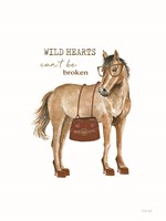 Wild Hearts Horse Fine Art Print