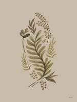 Cream Bough II Framed Print