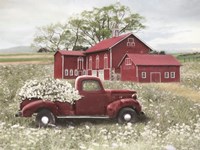 Spring at the Barn Fine Art Print