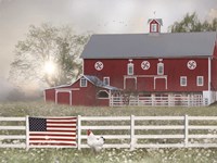 Patriotic Farm Fine Art Print