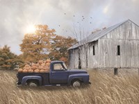 Jonestown Pumpkin Barn Fine Art Print