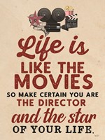 Now Playing at the Movies Fine Art Print