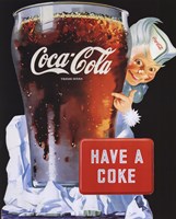 Coca-Cola Have a Coke Framed Print