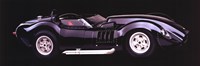 Corvette Lister 327, 1958 Framed Print