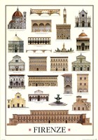 Architecture-Florence Framed Print