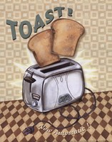 Nifty Fifties - Toast by Charlene Audrey - 8" x 10"