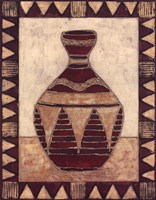 Tribal Urn IV Fine Art Print