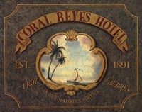 Coral Reyes Hotel Fine Art Print