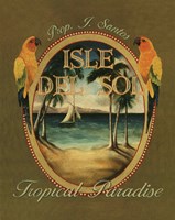 Isle Del Sol - Mini Fine Art Print