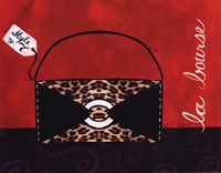 Leopard Handbag II Fine Art Print