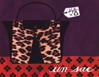 Leopard Handbag IV Fine Art Print