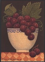 Cup O' Grapes Framed Print