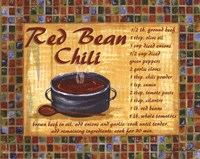 Red Bean Chilli Fine Art Print