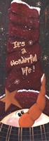 Wonderful Life by Jo Moulton - 6" x 17"
