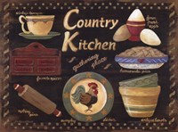 Country Kitchen by Jo Moulton - 16" x 12"