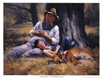 Afternoon Snooze by Jack Sorenson - 17" x 13"