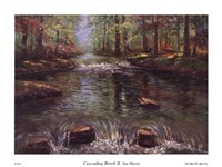 Cascading Brook II by Van Martin - 8" x 6"