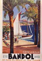 Cote d'Azur (Bandol) Fine Art Print