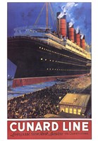 Cunard Line Fine Art Print