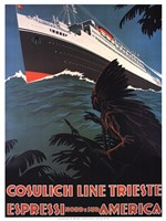 Cosulich Line Trieste Fine Art Print
