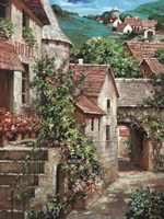 Italian Country Village I Fine Art Print